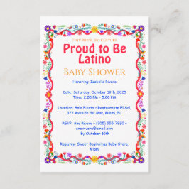 Tarjeta De Recepción Pequeño orgullo, gran cultura - Orgulloso de ser b