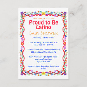 Tarjeta De Recepción Pequeño orgullo, gran cultura - Orgulloso de ser b