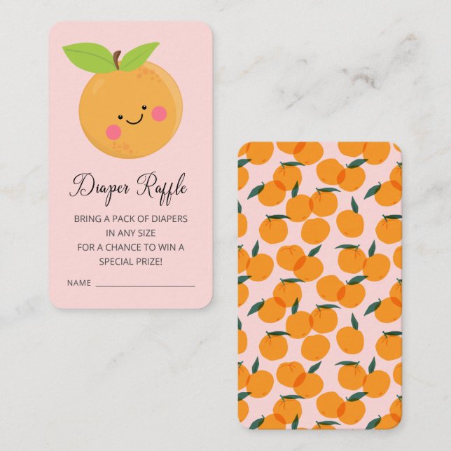 Tarjeta De Recepción Pequeño paquete de boletos de pañales de cola (Anverso / Reverso)