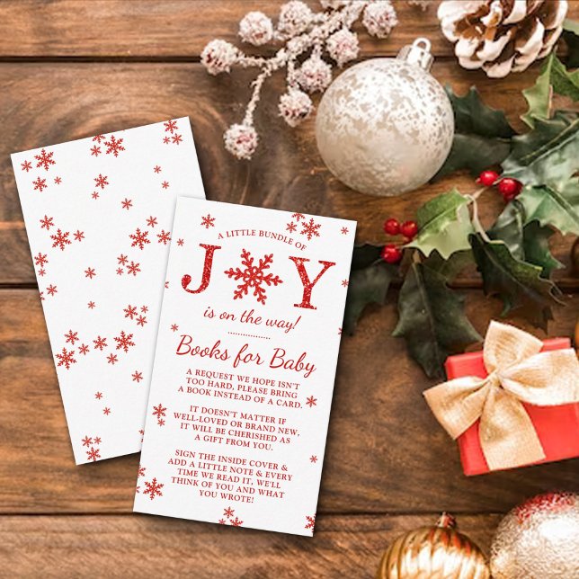 Tarjeta De Recepción Pequeño Paquete De Joy Navidades Libro De Baby Sho (Subido por el creador)