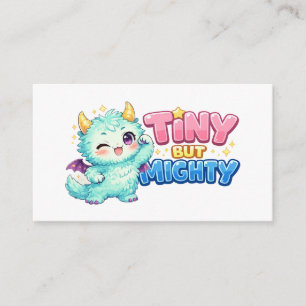 Tarjeta De Recepción Pequeño pero poderoso dragón