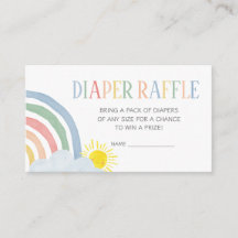 Pequeño rayo de sol arcoiris Raffle