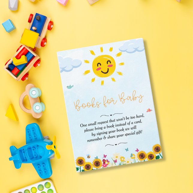 Tarjeta De Recepción Pequeño y lindo rayo de luz solar Baby Shower (Subido por el creador)