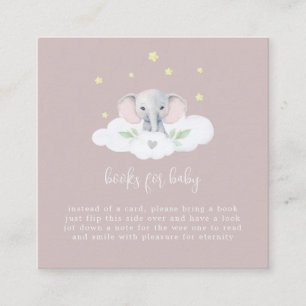 Tarjeta De Recepción Pequeños libros de Baby Shower de cacahuete para e