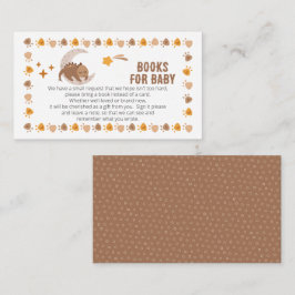 Tarjeta De Recepción Pequeños libros de Baby Shower de dinosaurios para