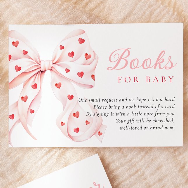 Tarjeta De Recepción Pequeños libros de Baby Shower para bebés (Subido por el creador)