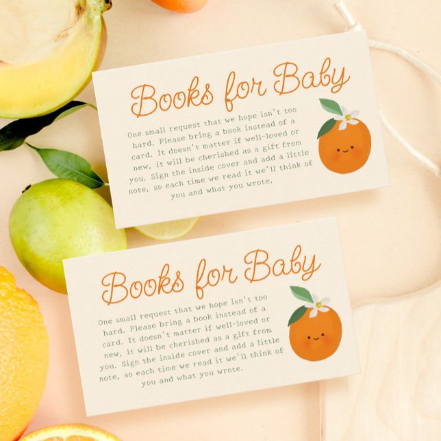 Tarjeta De Recepción Pequeños libros de Baby Shower para bebés (Subido por el creador)