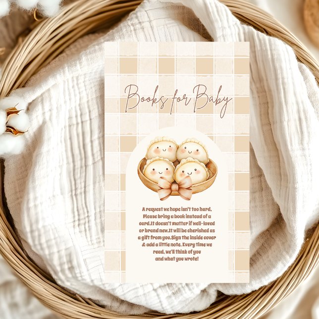 Tarjeta De Recepción Pequeños libros de Baby Shower tambaleantes para b (Subido por el creador)