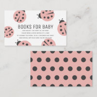 Pequeños libros de bugs de amor rosados para Baby 