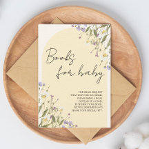 Pequeños libros de flores silvestres para Baby Bab