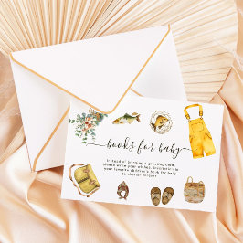 Tarjeta De Recepción Pequeños libros de pescadores de campo para tarjet