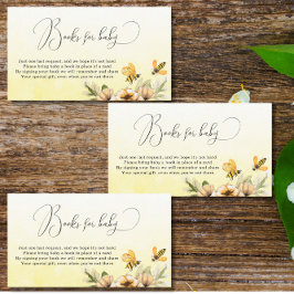 Tarjeta De Recepción Pequeños libros para bebés Baby Shower