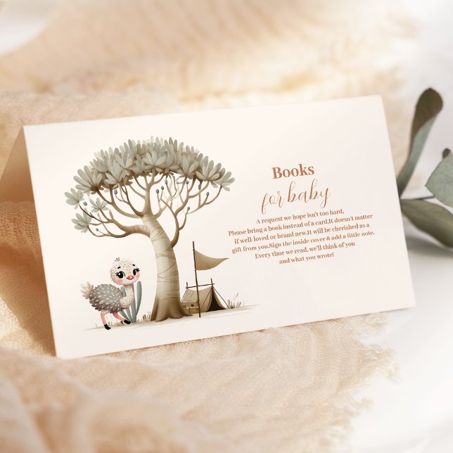 Tarjeta De Recepción Pequeños libros para bebés de animales de safari e (Subido por el creador)