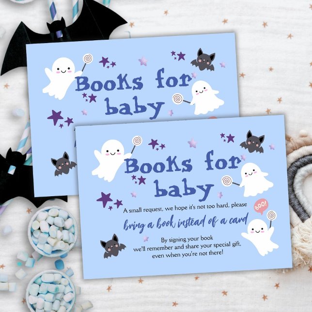 Tarjeta De Recepción Pequeños libros para niños de Halloween bajo petic (Subido por el creador)