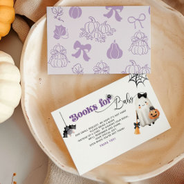 Tarjeta De Recepción Pequeños libros singulares para boletos de bebé