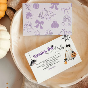 Tarjeta De Recepción Pequeños libros singulares para boletos de bebé