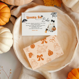 Tarjeta De Recepción Pequeños libros singulares para boletos de bebé