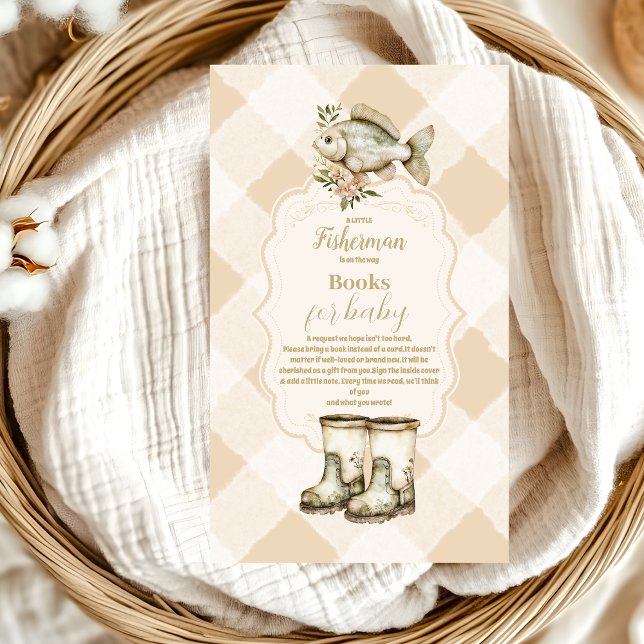 Tarjeta De Recepción Pequeños pescadores pescan libros para bebés (Subido por el creador)