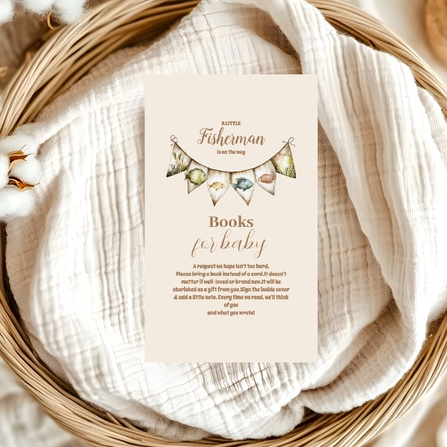 Tarjeta De Recepción Pequeños pescadores pescan libros para bebés (Subido por el creador)