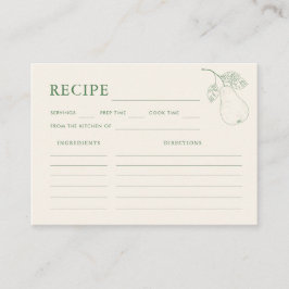 Tarjeta De Recepción Perfecto Perro Compartir la Receta Ducha de Novia