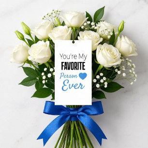 Tarjeta De Recepción Persona favorita personalizada