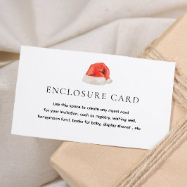 Tarjeta De Recepción Personalizado Baby Shower de vacaciones para bebés