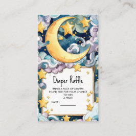 Tarjeta De Recepción Personalizado Pastel Celestial Baby Shower