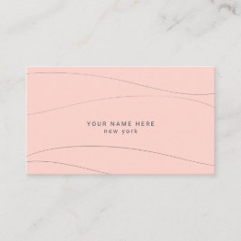 Tarjeta De Recepción Personalizado Presupuesto Moderno Resumen Waves Ta