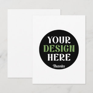 Tarjeta De Recepción personalizado, único, elegante y minimalista hersh