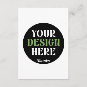 Tarjeta De Recepción personalizado, único, elegante y minimalista hersh