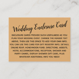 Tarjeta De Recepción Personalizado versátil Boda de bricolaje simple cr