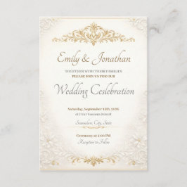 Tarjeta De Recepción Personalized Editable Wedding Enclosure Cards