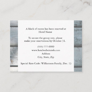 Tarjeta De Recepción Pescadores Amantes De Alojamiento En El Hotel Tarj