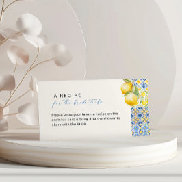 Tarjeta De Recepción Petición de la Repetición Italiana de Baldosas