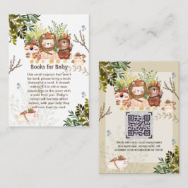 Tarjeta De Recepción Petición de poema de Baby LOK para Adorable Jungle