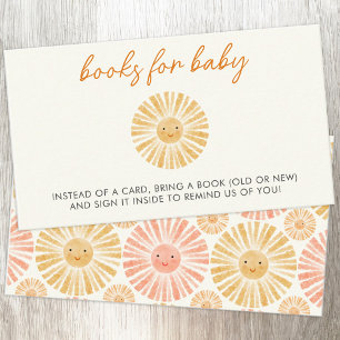Tarjeta De Recepción Petición de reserva de Baby Shower Little Sunshine