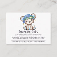 Piloto de acuarela Teddy Bear Boys para bebé