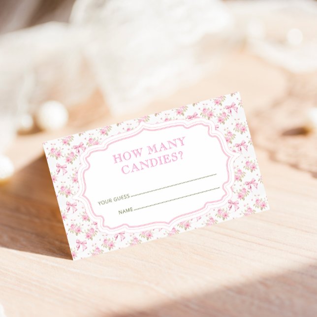 Tarjeta De Recepción Pink Bow Love Shack Adivinan Cuántos Canales (Subido por el creador)