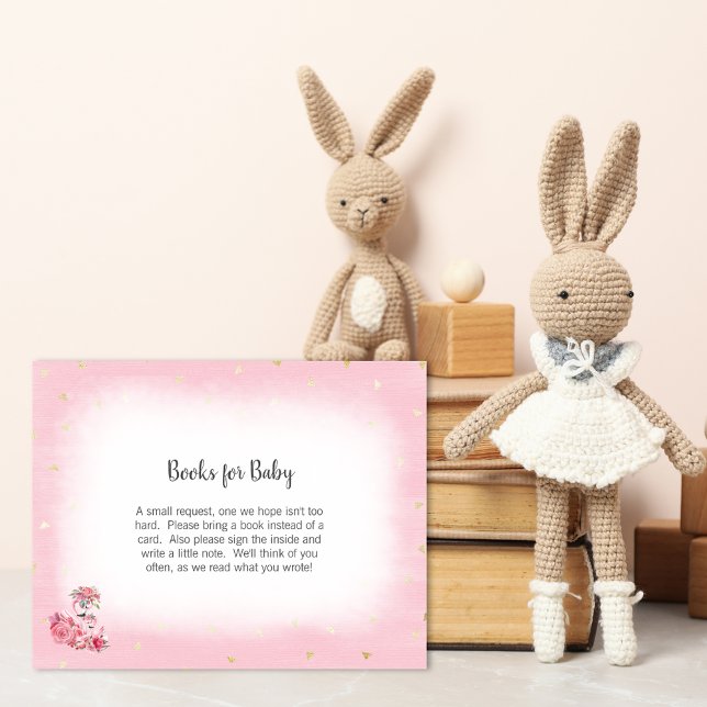 Tarjeta De Recepción Pink Flamingo Ballerina Libros Para Juego De Baby  (Subido por el creador)