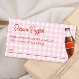 Tarjeta De Recepción Pink Ready to Pop Soda Cola Personalizado