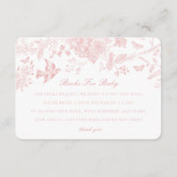 Pintar libros de juguetes rosados para invitacione