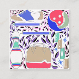 Tarjeta De Recepción Pinza y bolsita de arte popular inspirada en la co