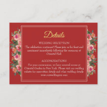 Pionero floral rosa detalles modernos de boda chin