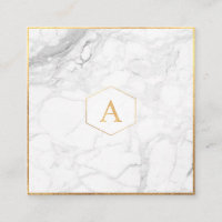 PixDezines MONOGRAM DESEANDO BIEN/MÁRMOL+ORO