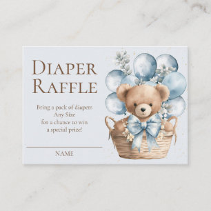 Tarjeta De Recepción Podemos Embarcar El Oso De Espera En El Raffle De 
