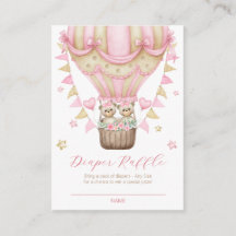 Podemos Esperar A Dos Chicas Diaper Raffle