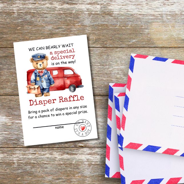 Tarjeta De Recepción Podemos Esperar A La Espera De Un Diaper De Entreg (Subido por el creador)