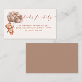 Tarjeta De Recepción Podemos Esperar A Los Boho Balloons Libros Para Be