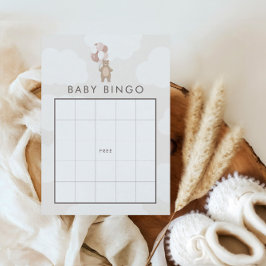 Tarjeta De Recepción Podemos Esperar. | Juego de bingo bebé para Chicas