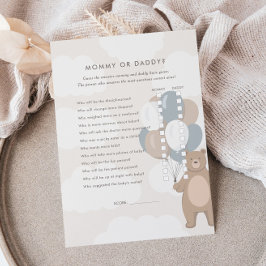 Tarjeta De Recepción Podemos Esperar. | Juego de mamá o papá neutral